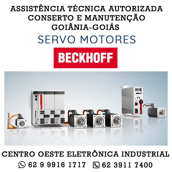 ASSISTÊNCIA TÉCNICA AUTORIZADA CONSERTO E MANUTENÇÃO SERVO MOTOR BECKHOFF GOIÂNIA GOIÁS
