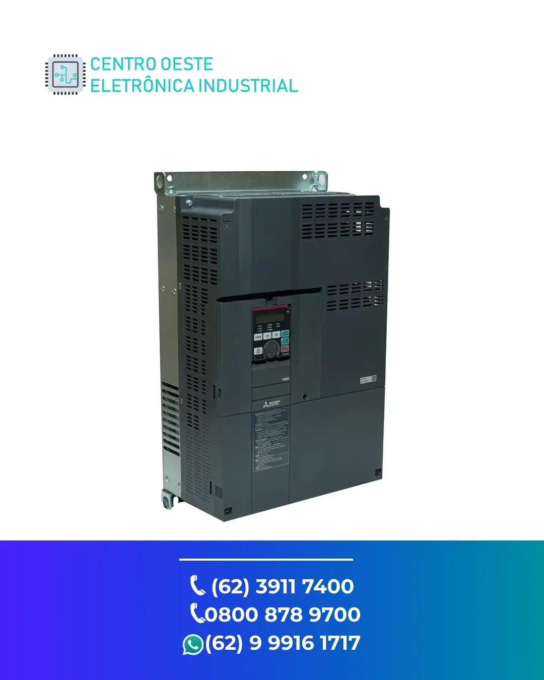 ASSISTÊNCIA TÉCNICA DE INVERSOR MITSUBISHI FR F840 GOIÁS
