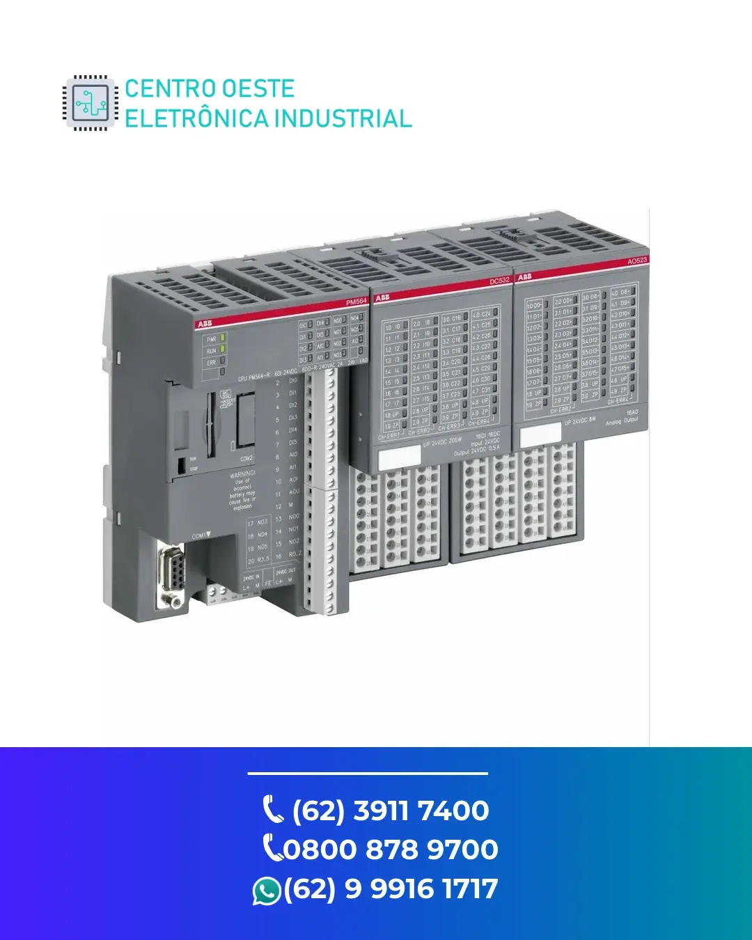 REPARO IO REMOTO ABB S500 GOIANIA