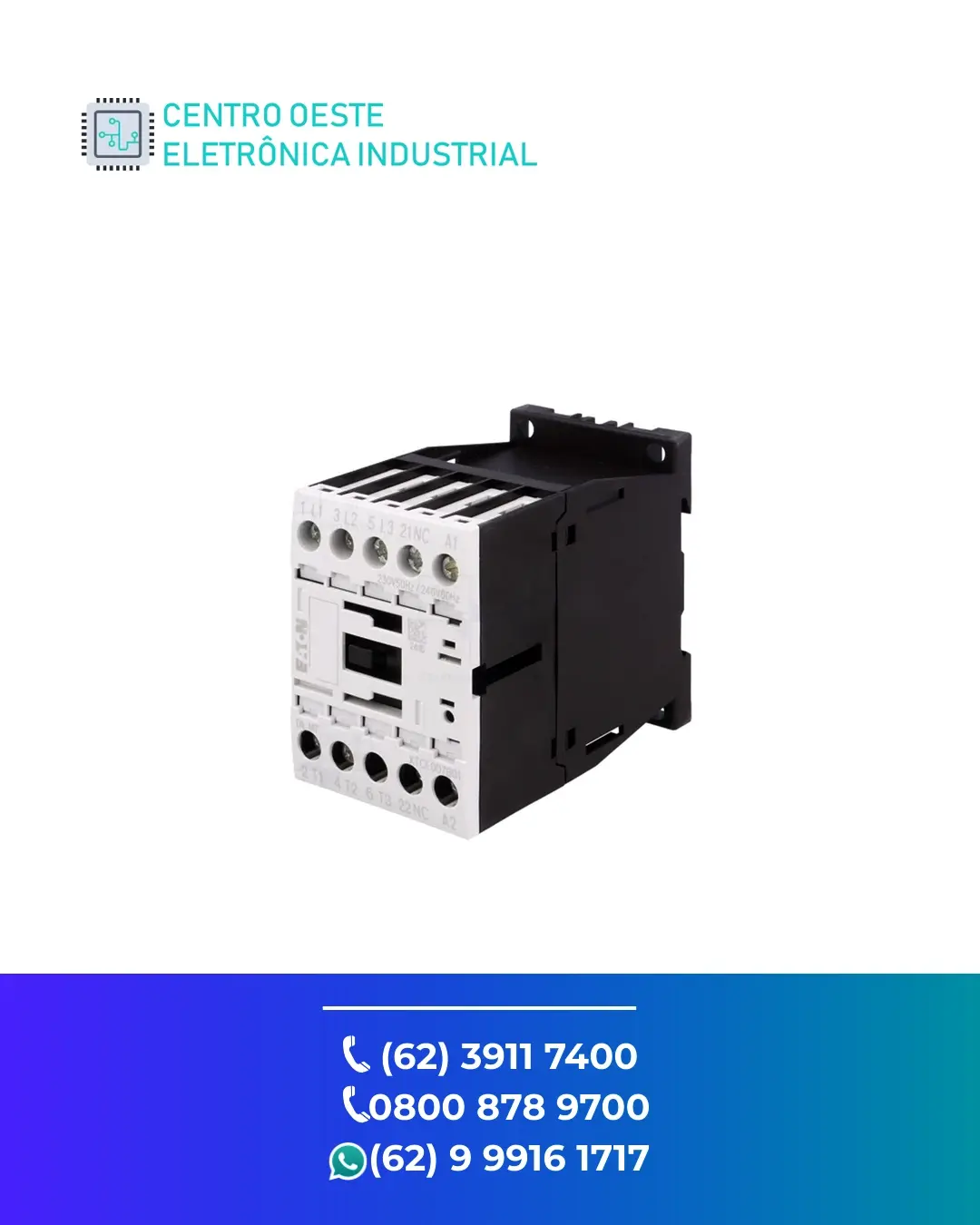 SUPORTE TÉCNICO CONTATOR EATON DILM12 BRASIL