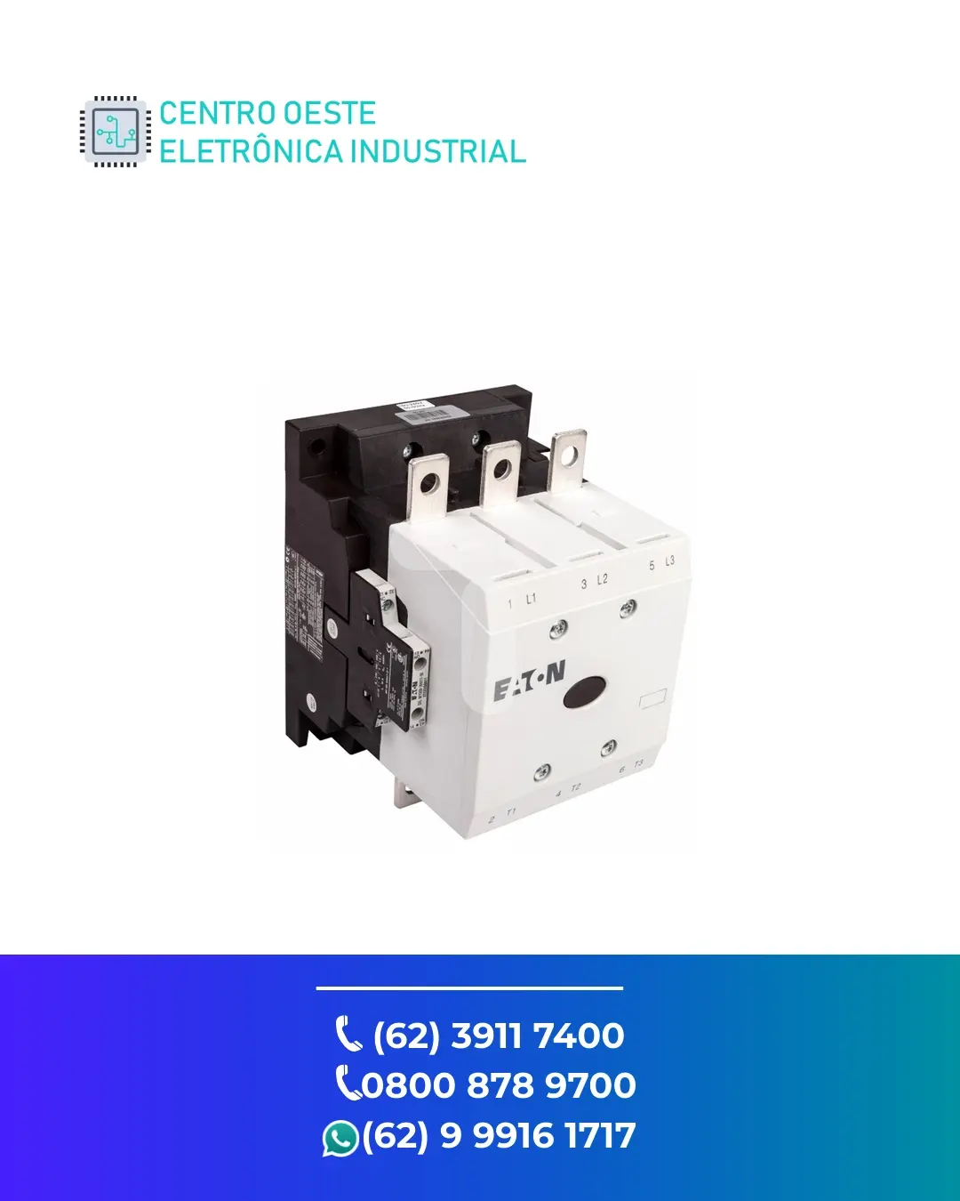 SUPORTE TÉCNICO CONTATOR EATON DILM185 BRASIL