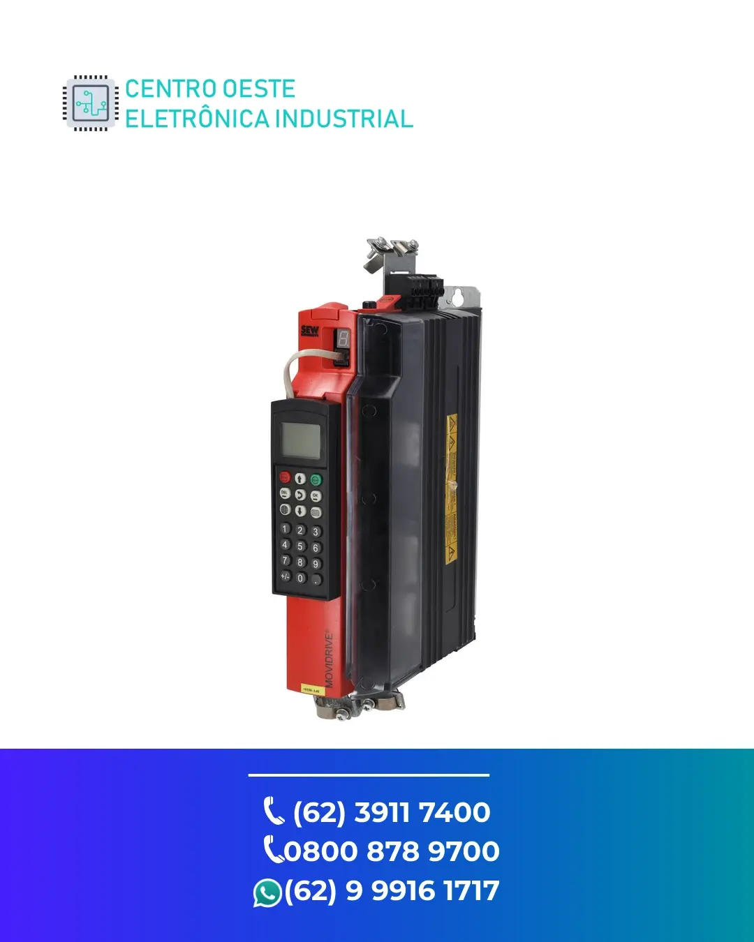 SUPORTE TÉCNICO INVERSOR SEW EURODRIVE MOVIDRIVE MDX61 GOIÁS