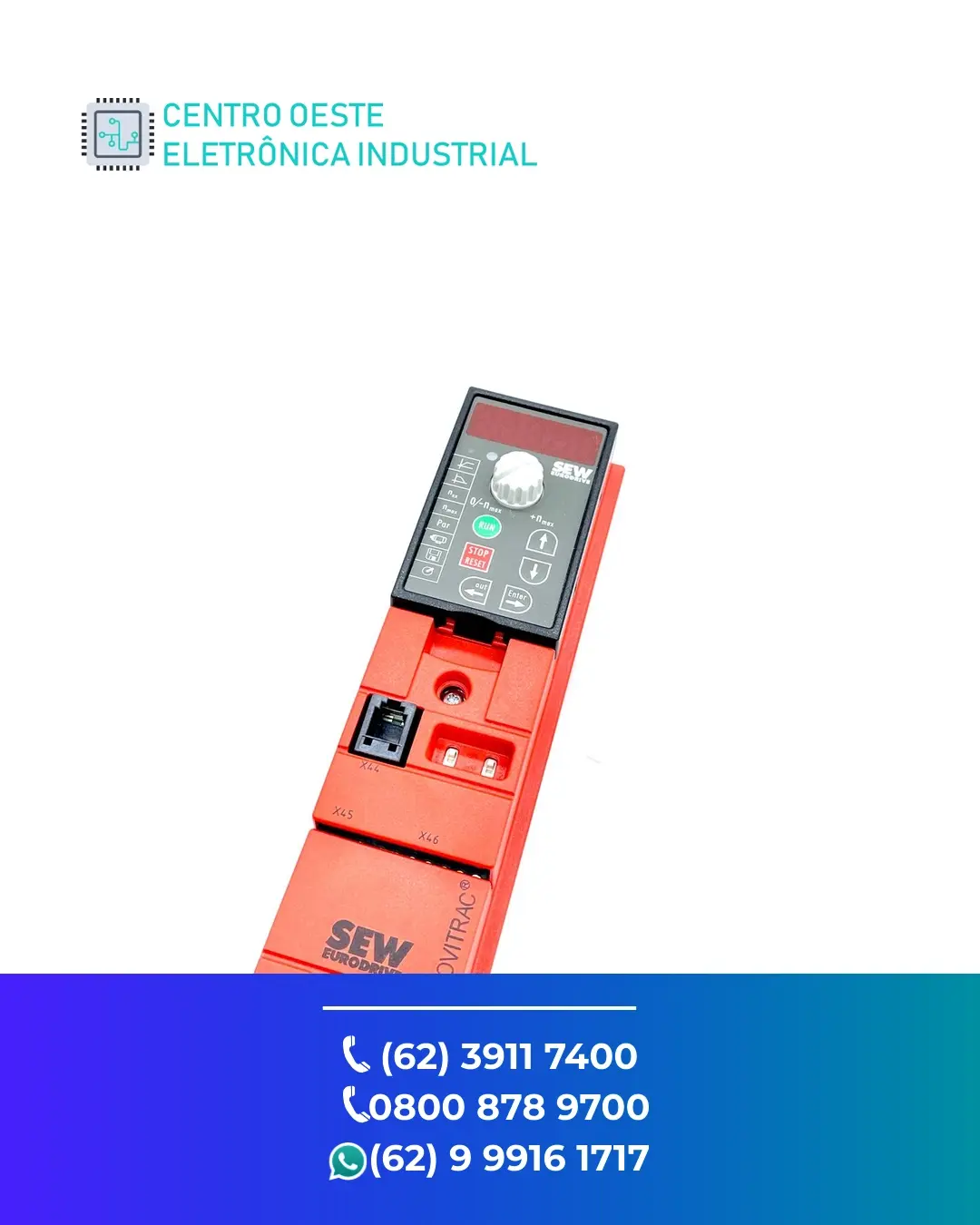 SUPORTE TÉCNICO INVERSOR SEW EURODRIVE MOVITRAC ADVANCED BRASIL