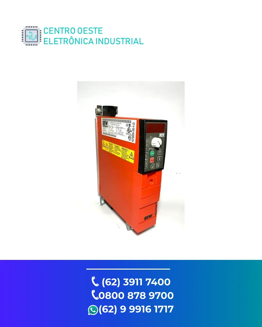 SUPORTE TÉCNICO INVERSOR SEW EURODRIVE MOVITRAC LTP B BRASIL