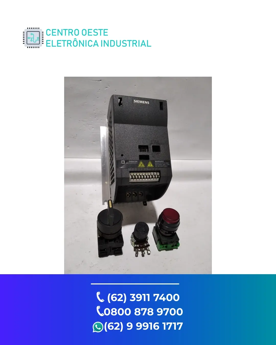 SUPORTE TÉCNICO INVERSOR SIEMENS SINAMICS G110 BRASIL