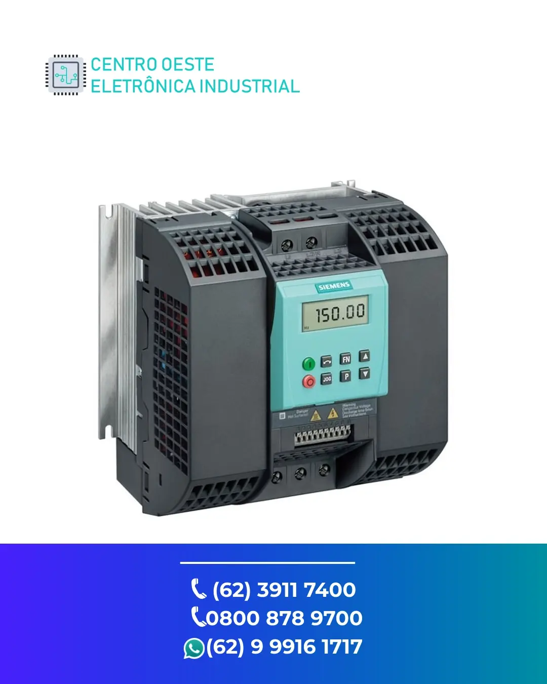 SUPORTE TÉCNICO INVERSOR SIEMENS SINAMICS S110 GOIÁS