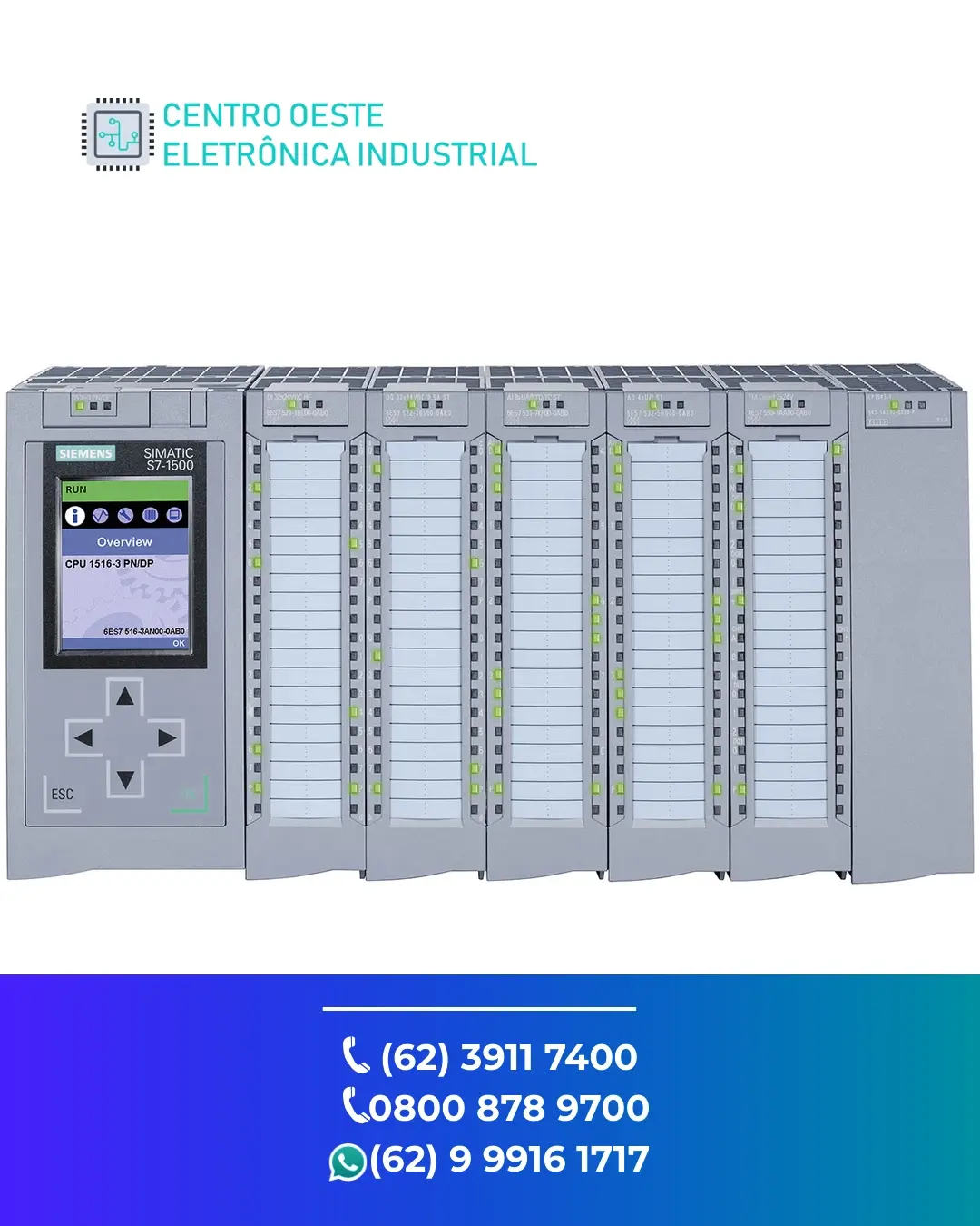 SUPORTE TÉCNICO INVERSOR SIEMENS SINAMICS S120 GOIANIA