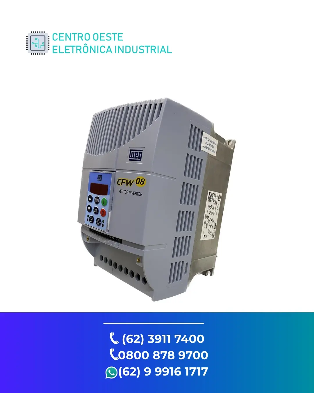 SUPORTE TÉCNICO INVERSOR WEG CFW08 BRASIL