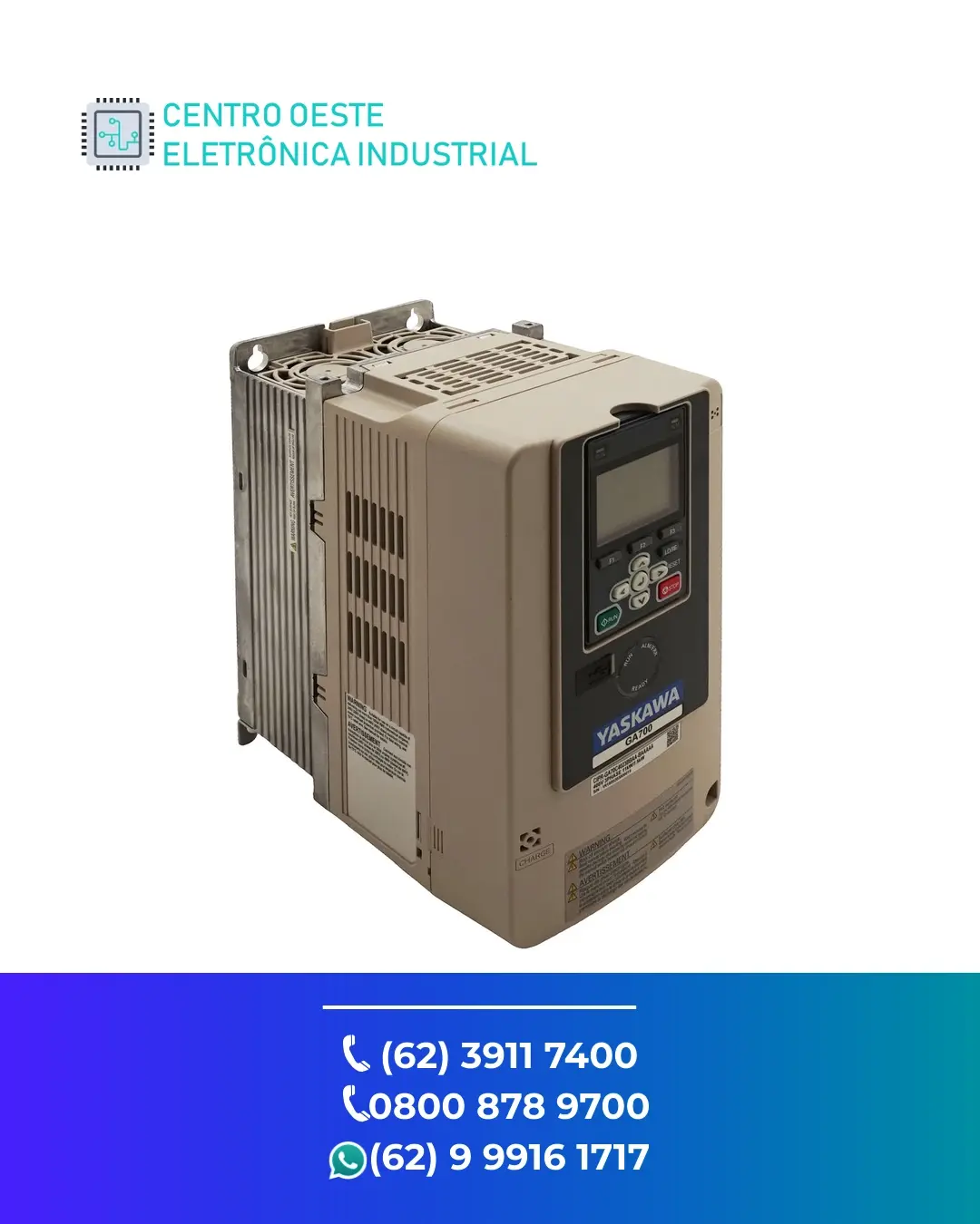 SUPORTE TÉCNICO INVERSOR YASKAWA GA700 BRASIL