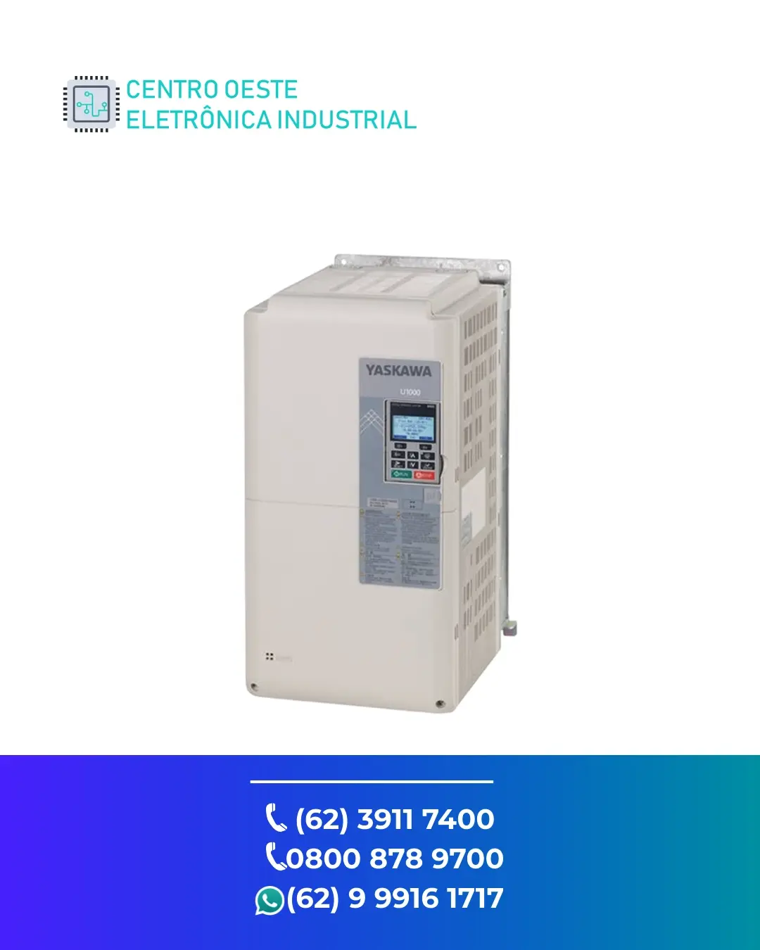SUPORTE TÉCNICO INVERSOR YASKAWA U1000 BRASIL