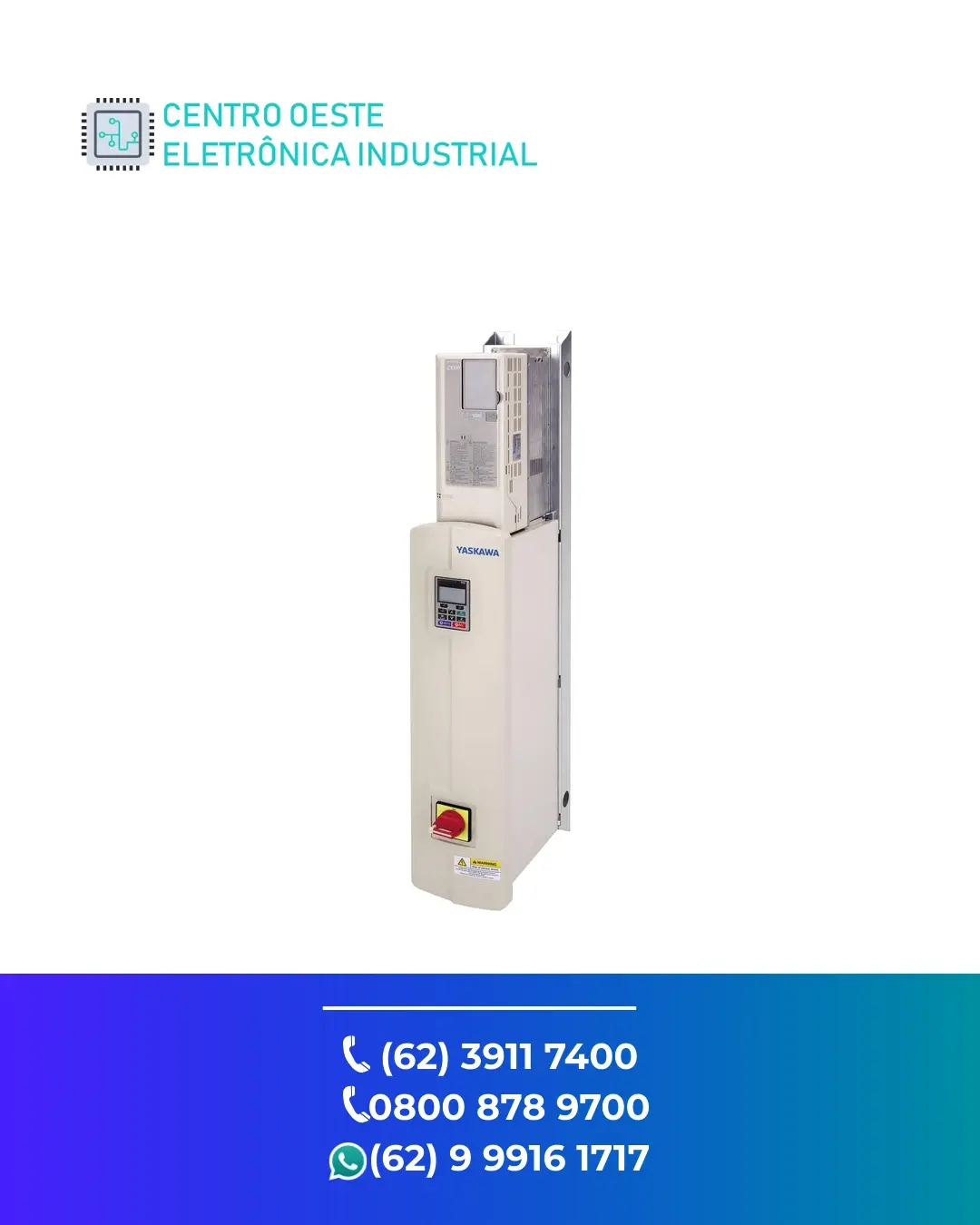 SUPORTE TÉCNICO INVERSOR YASKAWA Z1000 GOIANIA
