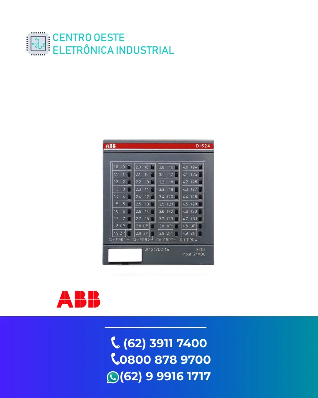SUPORTE TÉCNICO IO REMOTO ABB S500 E GOIANIA