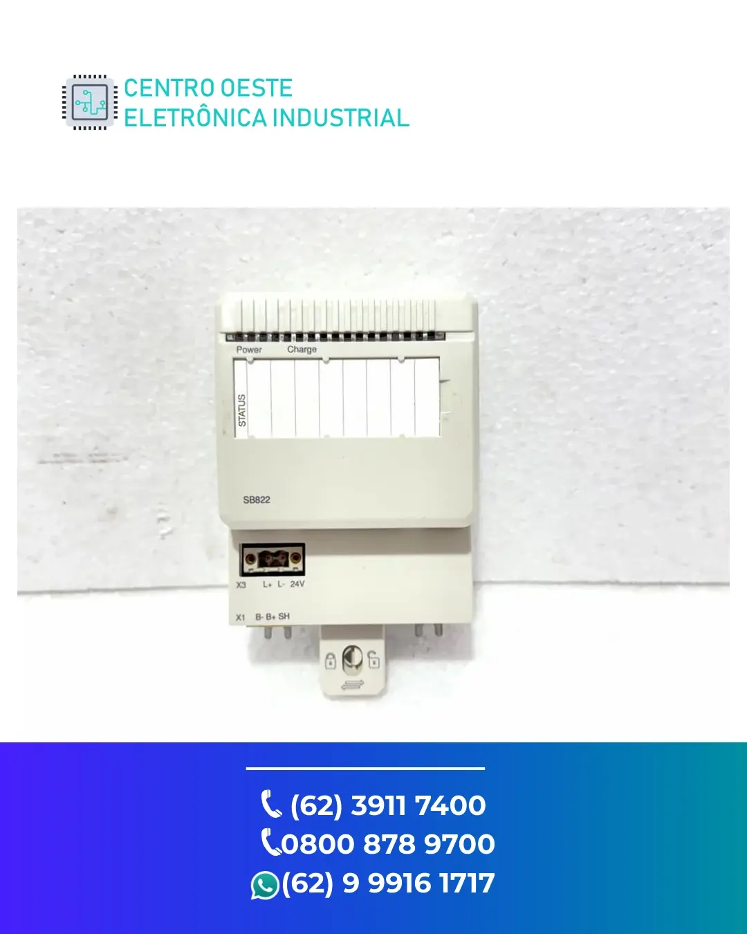 SUPORTE TÉCNICO IO REMOTO ABB S800 GOIÁS