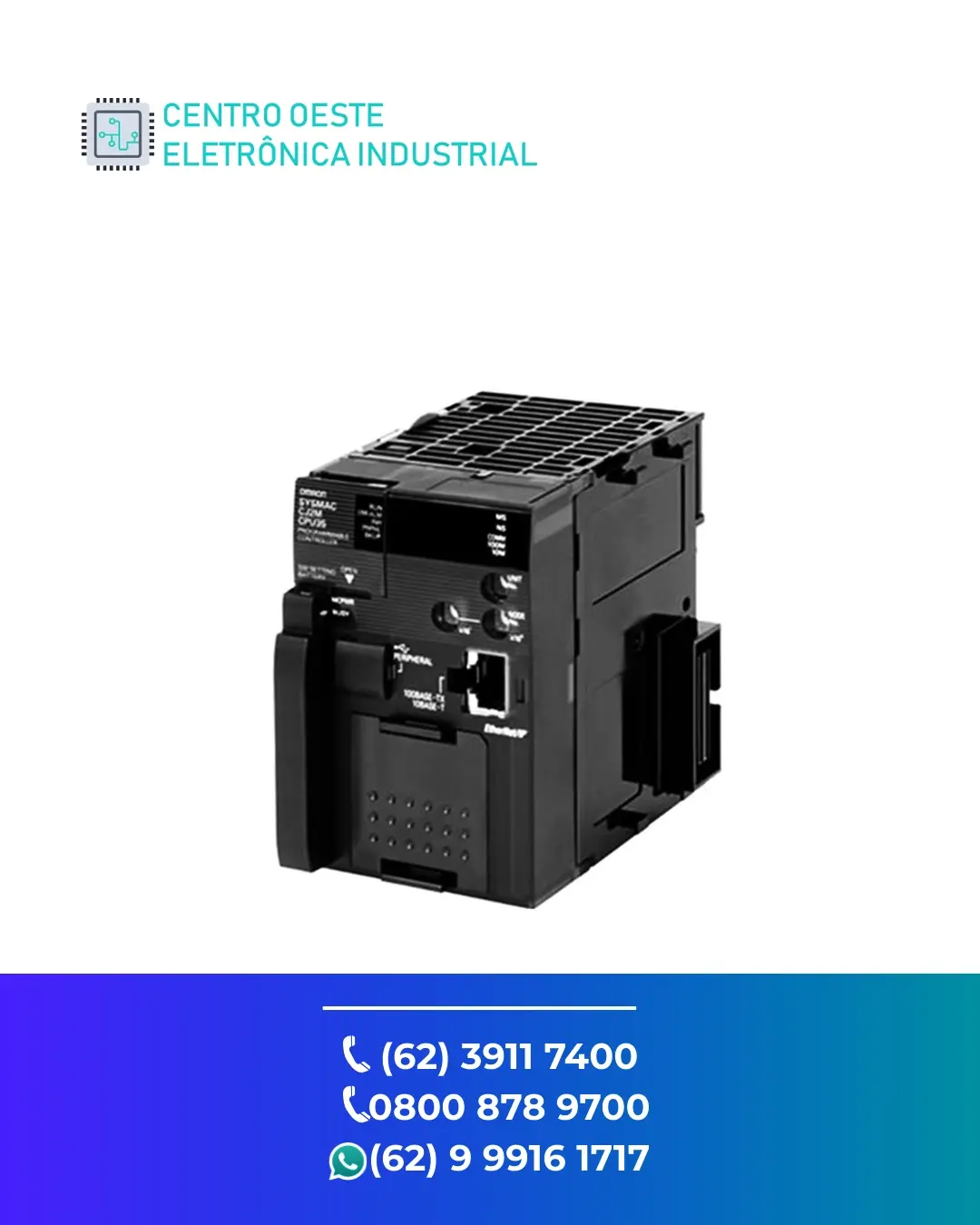 SUPORTE TÉCNICO IO REMOTO OMRON CJ IO GOIÁS