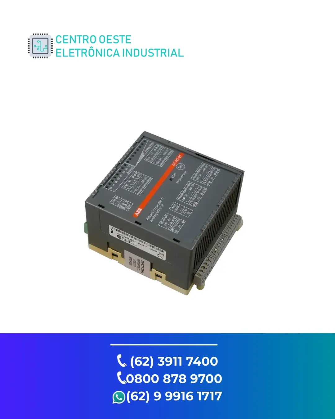 SUPORTE TÉCNICO PLC ABB AC31 GOIANIA
