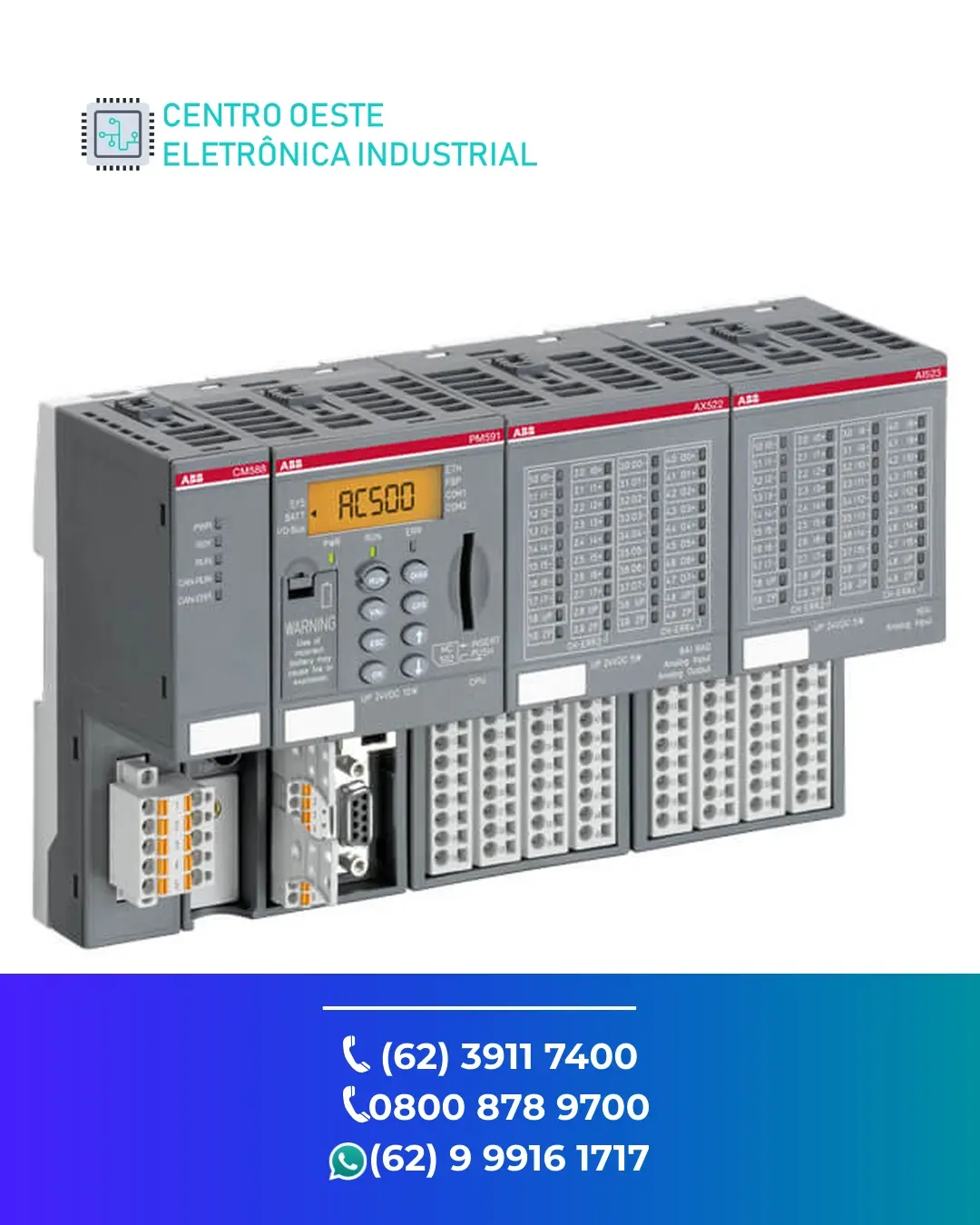 SUPORTE TÉCNICO PLC ABB AC500 ECO BRASIL