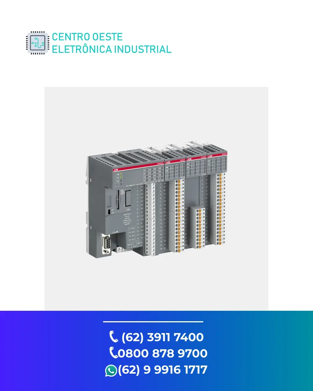 SUPORTE TÉCNICO PLC ABB AC500 GOIANIA
