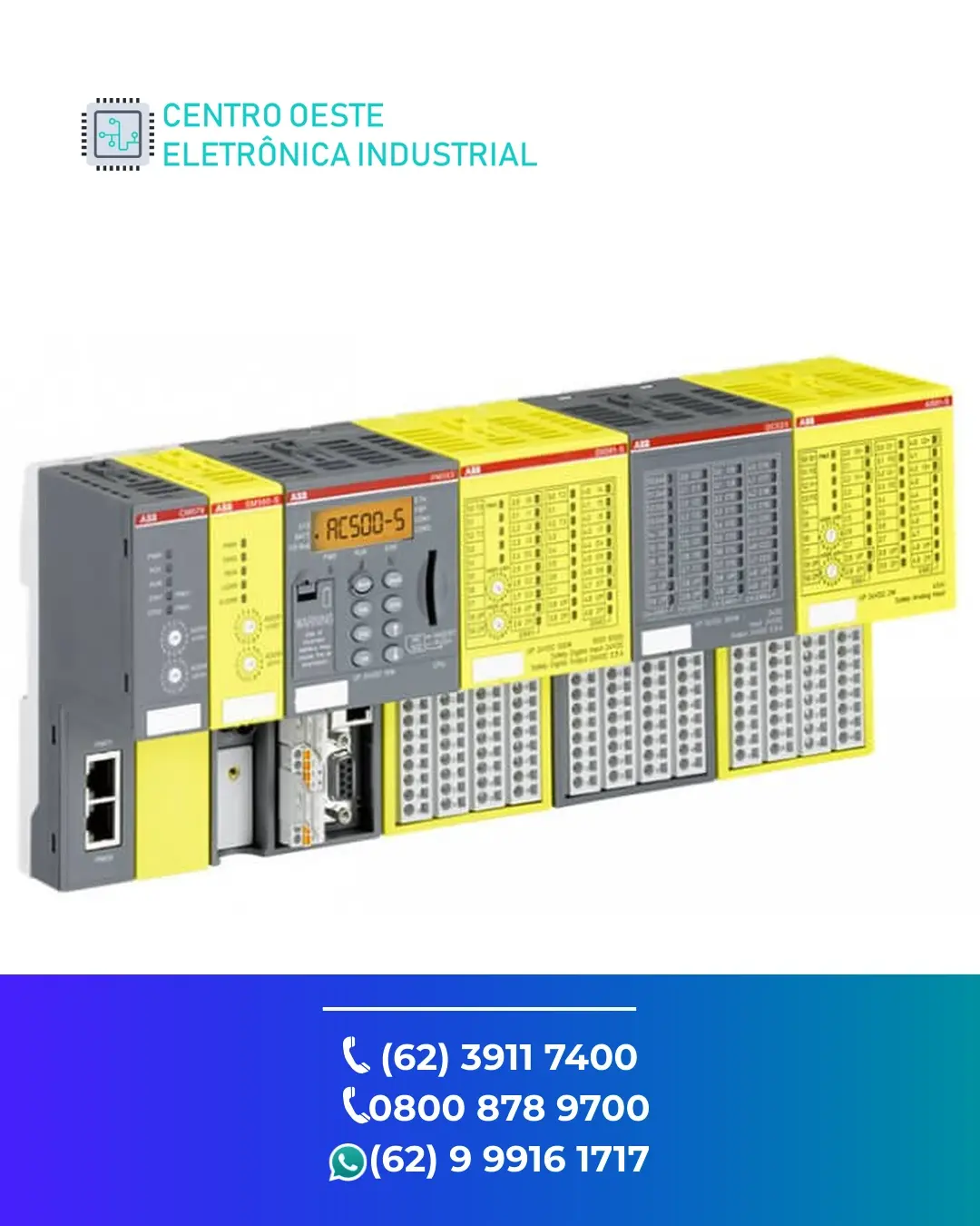 SUPORTE TÉCNICO PLC ABB AC500 S GOIÁS