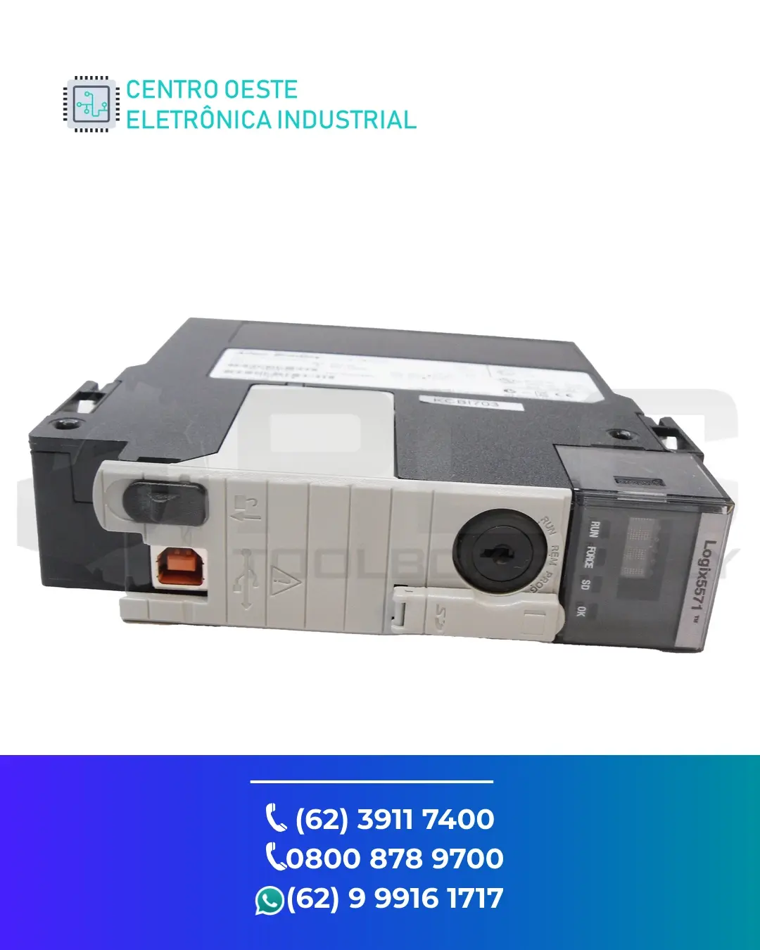 SUPORTE TÉCNICO PLC ALLEN BRADLEY CONTROLLOGIX L71 GOIANIA