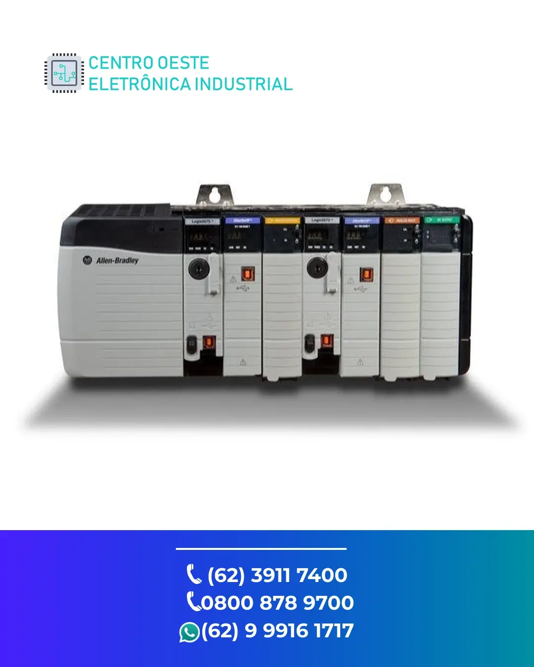 SUPORTE TÉCNICO PLC ALLEN BRADLEY CONTROLLOGIX L73 GOIÁS