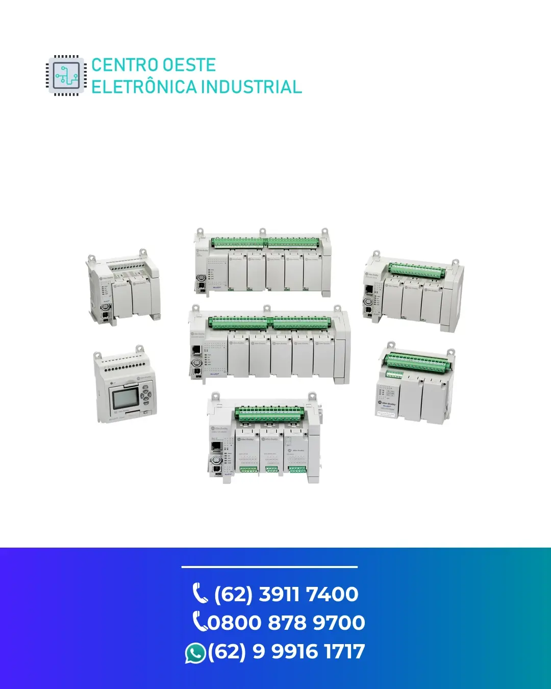 SUPORTE TÉCNICO PLC CONTROL TECHNIQUES MC IQ GOIANIA