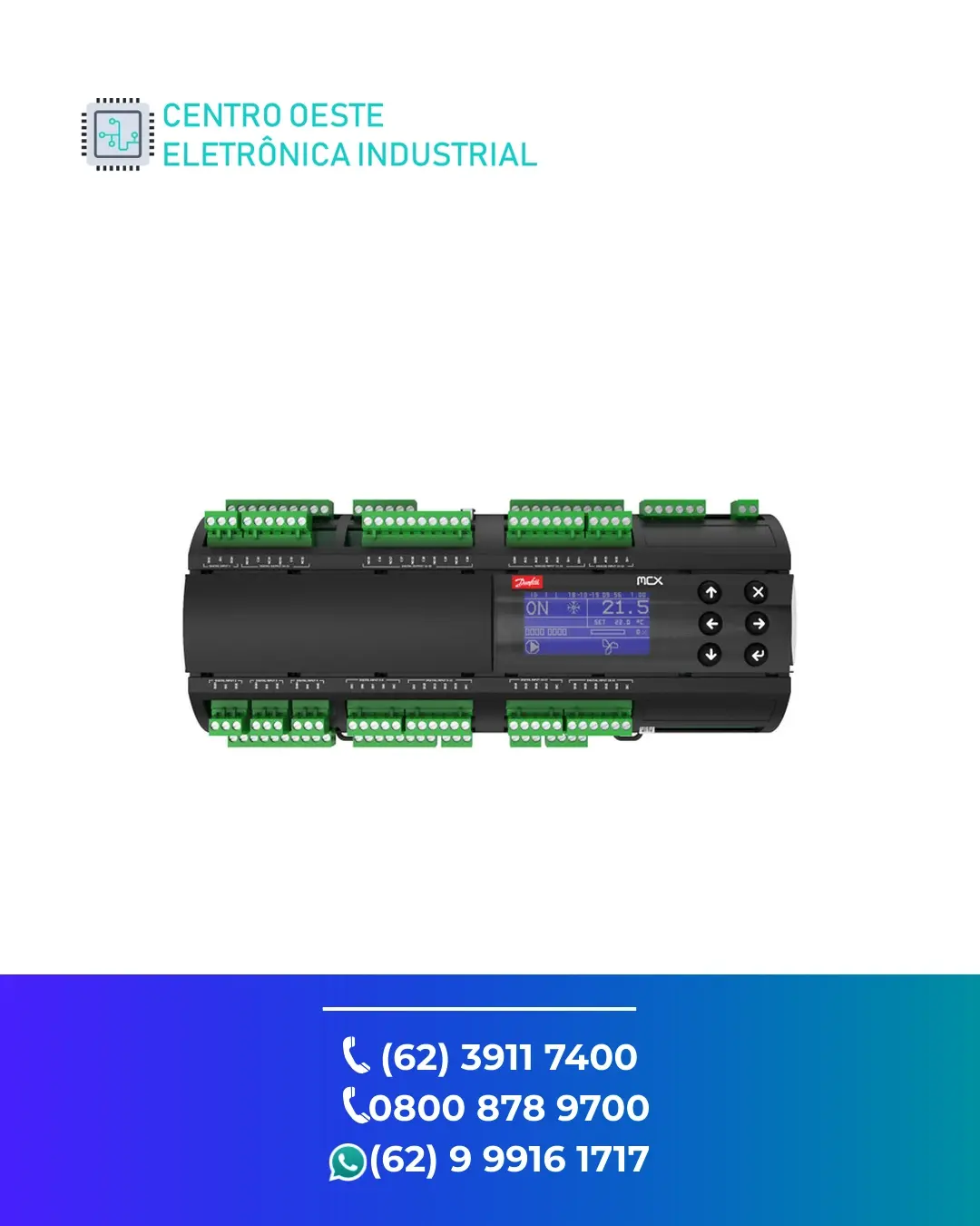 SUPORTE TÉCNICO PLC DANFOSS MCX20B GOIANIA