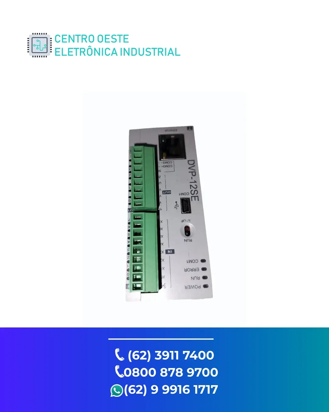 SUPORTE TÉCNICO PLC DELTA DVP SE GOIÁS