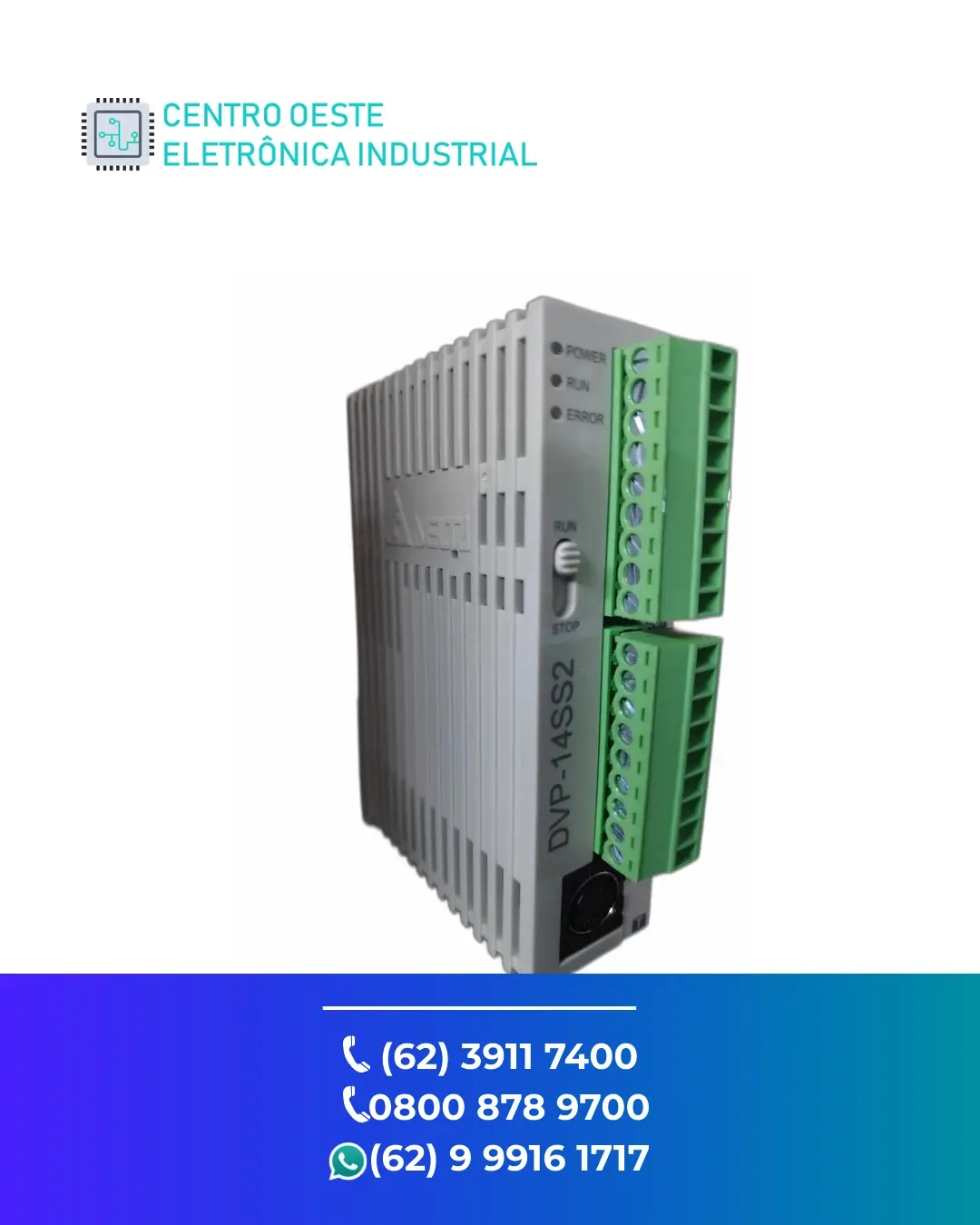 SUPORTE TÉCNICO PLC DELTA DVP SS2 GOIÁS