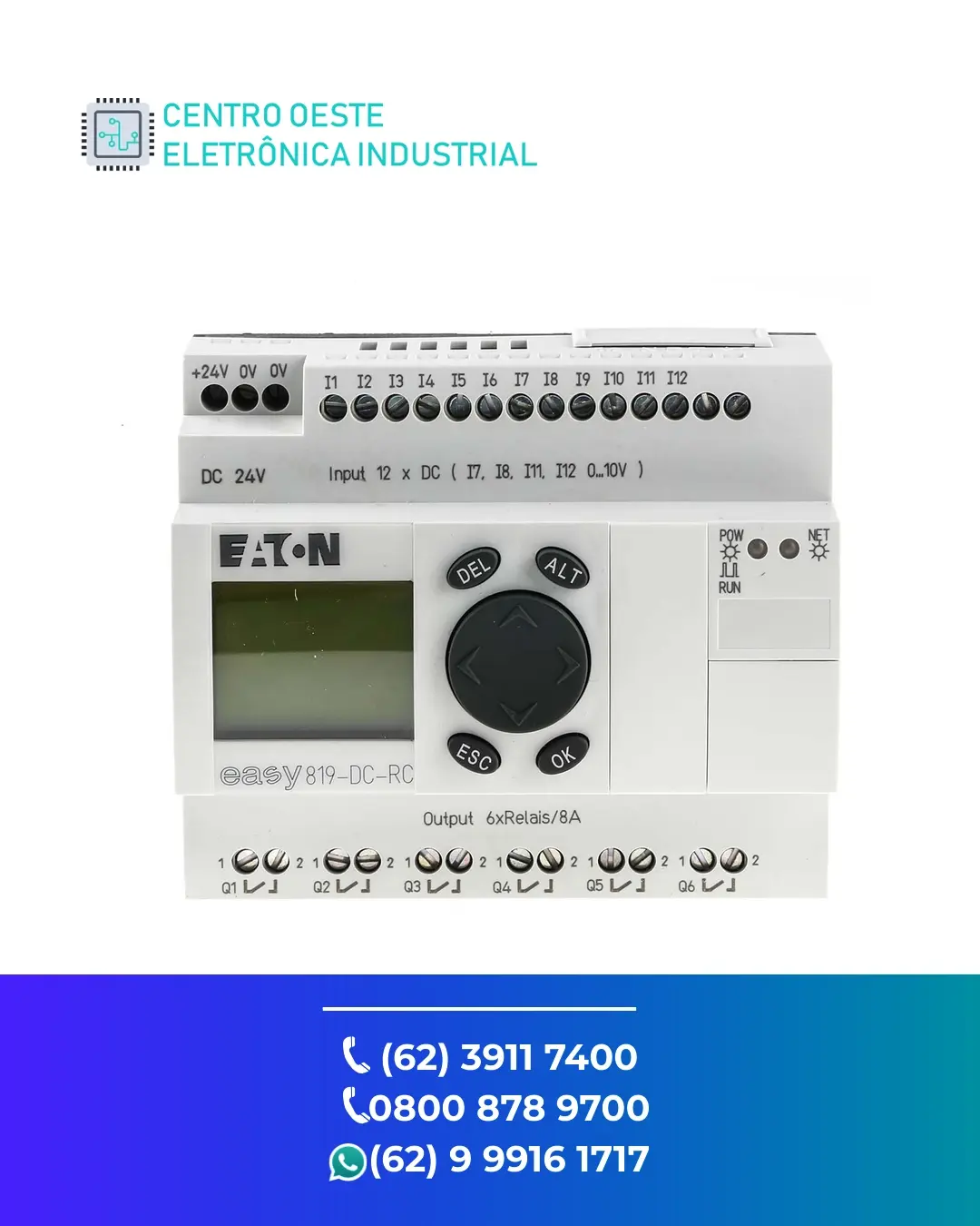 SUPORTE TÉCNICO PLC EATON EASY800 BRASIL
