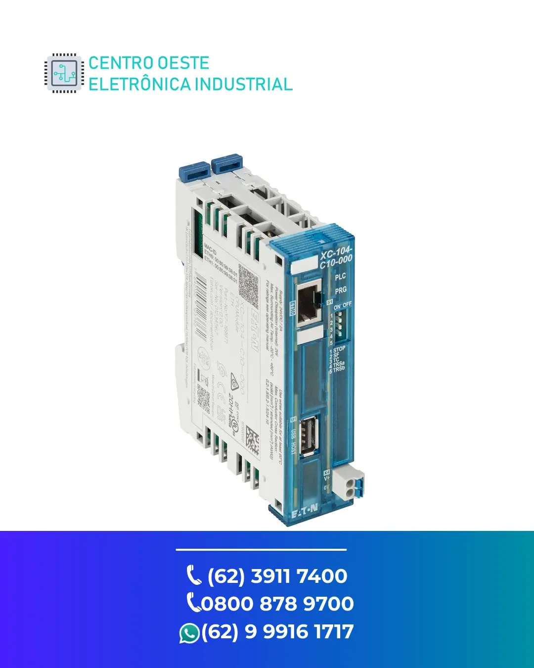 SUPORTE TÉCNICO PLC EATON XC100 BRASIL
