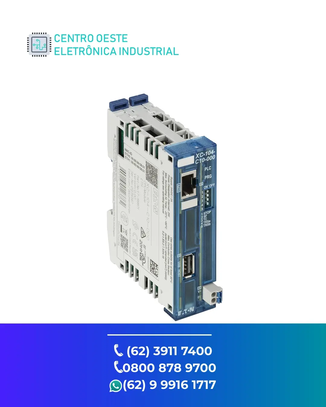 SUPORTE TÉCNICO PLC EATON XC200 GOIANIA