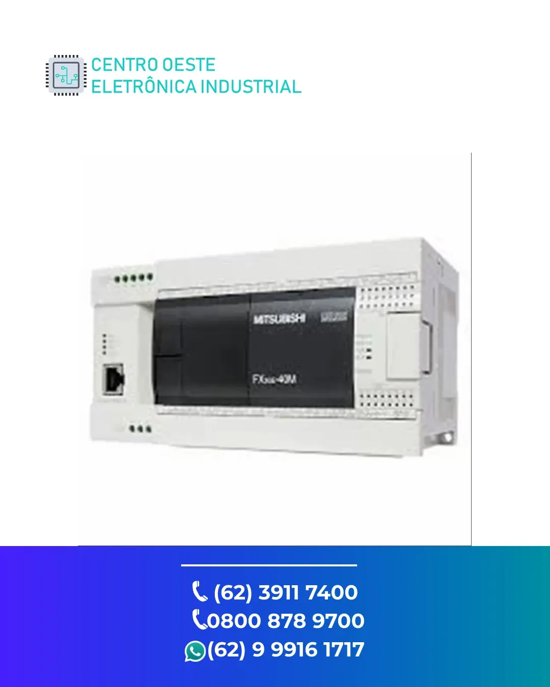 SUPORTE TÉCNICO PLC MITSUBISHI FX1S GOIÁS