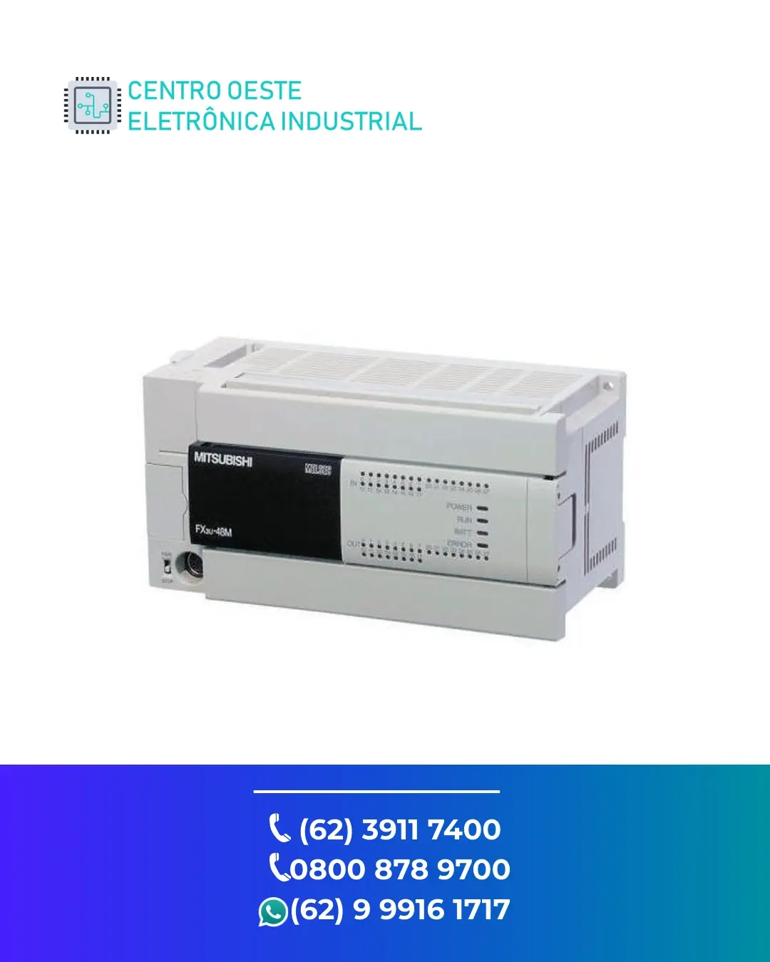 SUPORTE TÉCNICO PLC MITSUBISHI FX2N GOIANIA