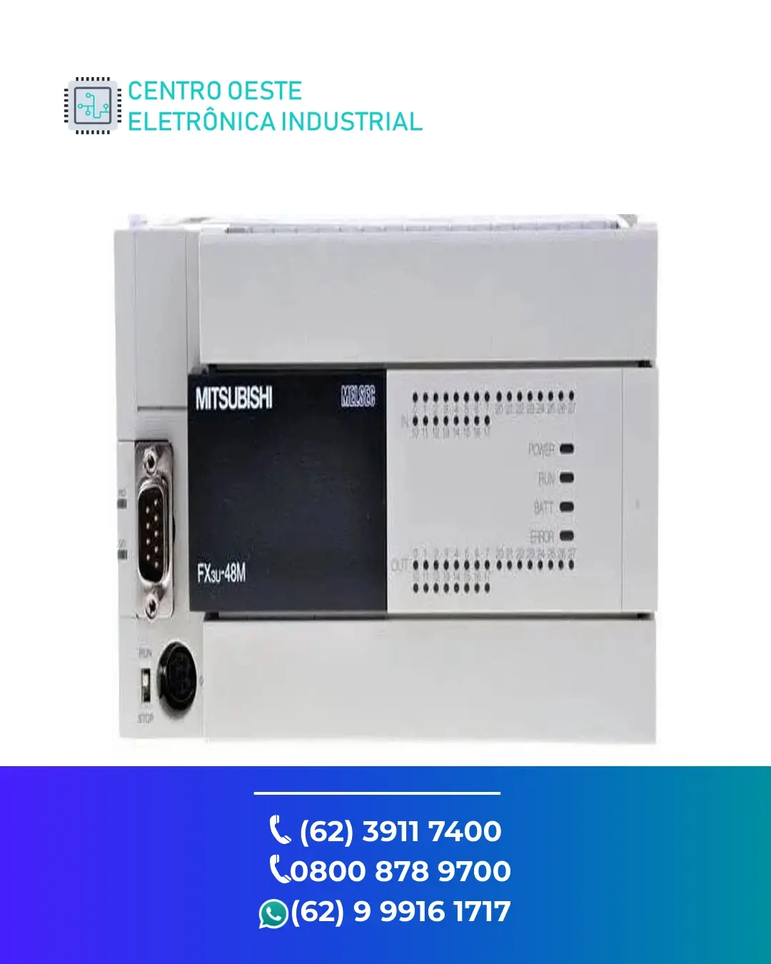 SUPORTE TÉCNICO PLC MITSUBISHI FX2NC GOIÁS