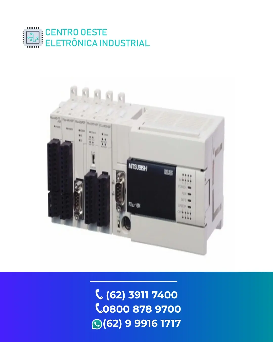 SUPORTE TÉCNICO PLC MITSUBISHI FX3U BRASIL