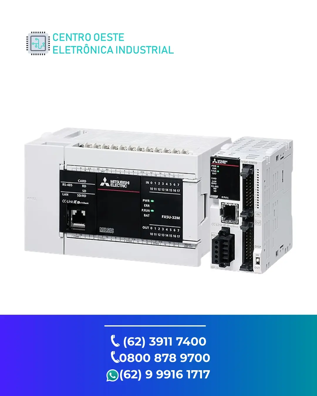 SUPORTE TÉCNICO PLC MITSUBISHI FX5UC GOIANIA