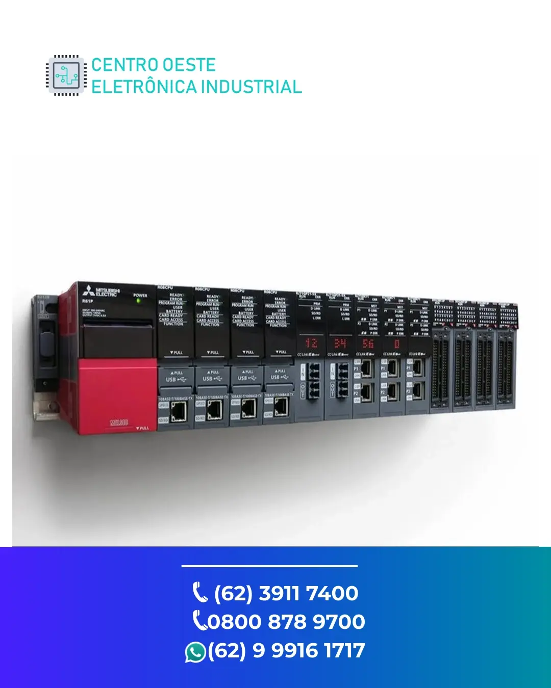 SUPORTE TÉCNICO PLC MITSUBISHI IQ R BRASIL