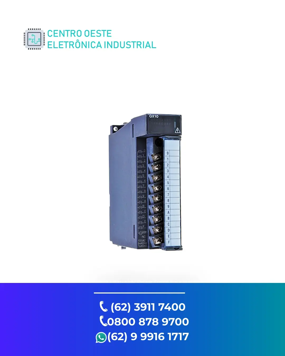 SUPORTE TÉCNICO PLC MITSUBISHI Q10 GOIANIA