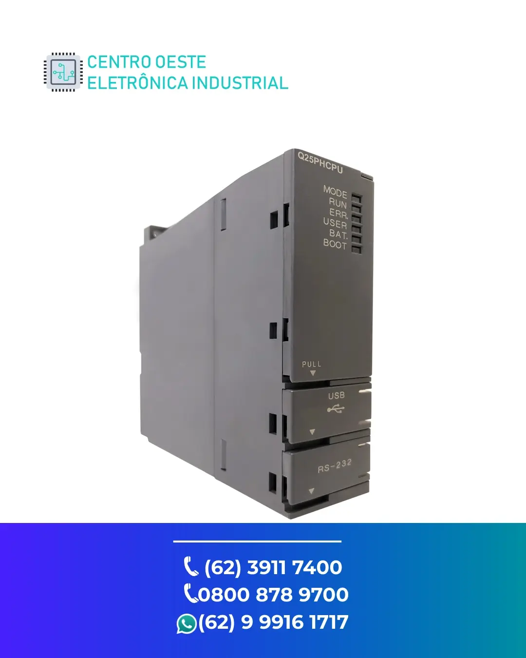 SUPORTE TÉCNICO PLC MITSUBISHI Q25 GOIÁS