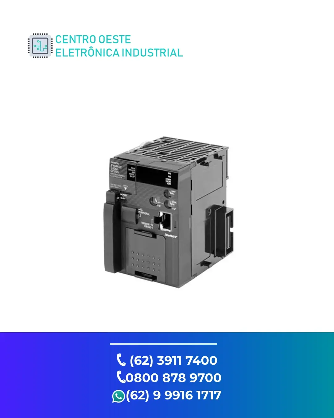 SUPORTE TÉCNICO PLC OMRON CJ2H BRASIL