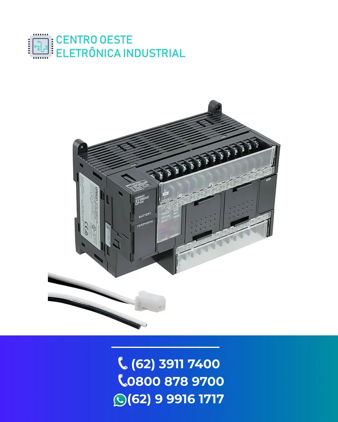 SUPORTE TÉCNICO PLC OMRON CP1H GOIANIA