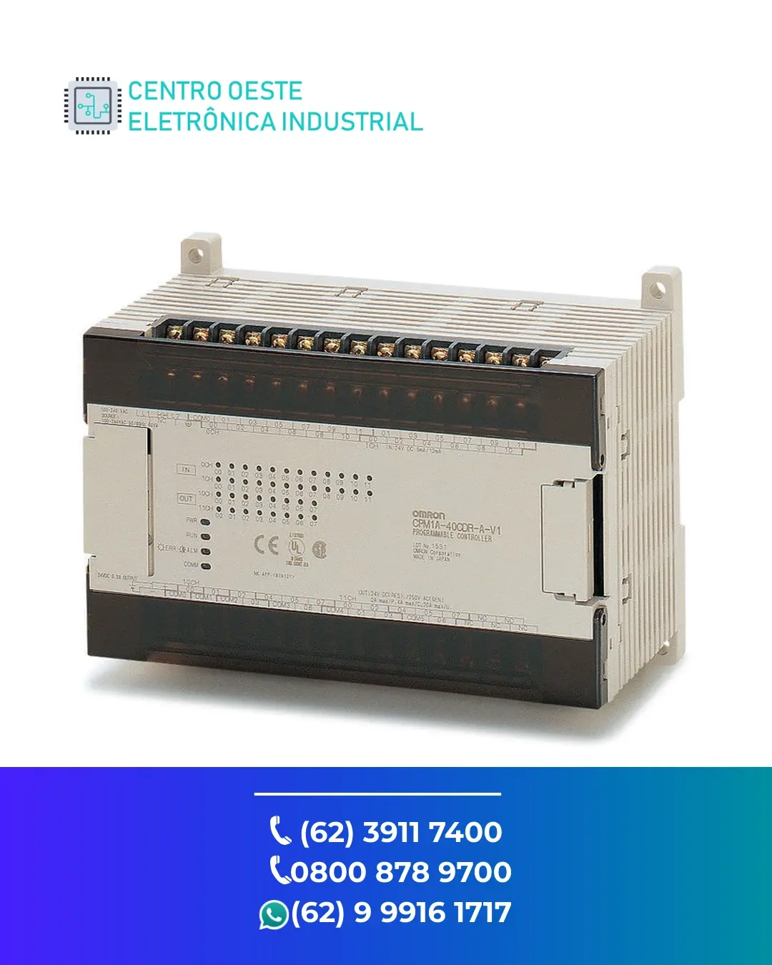 SUPORTE TÉCNICO PLC OMRON CPM1A GOIANIA