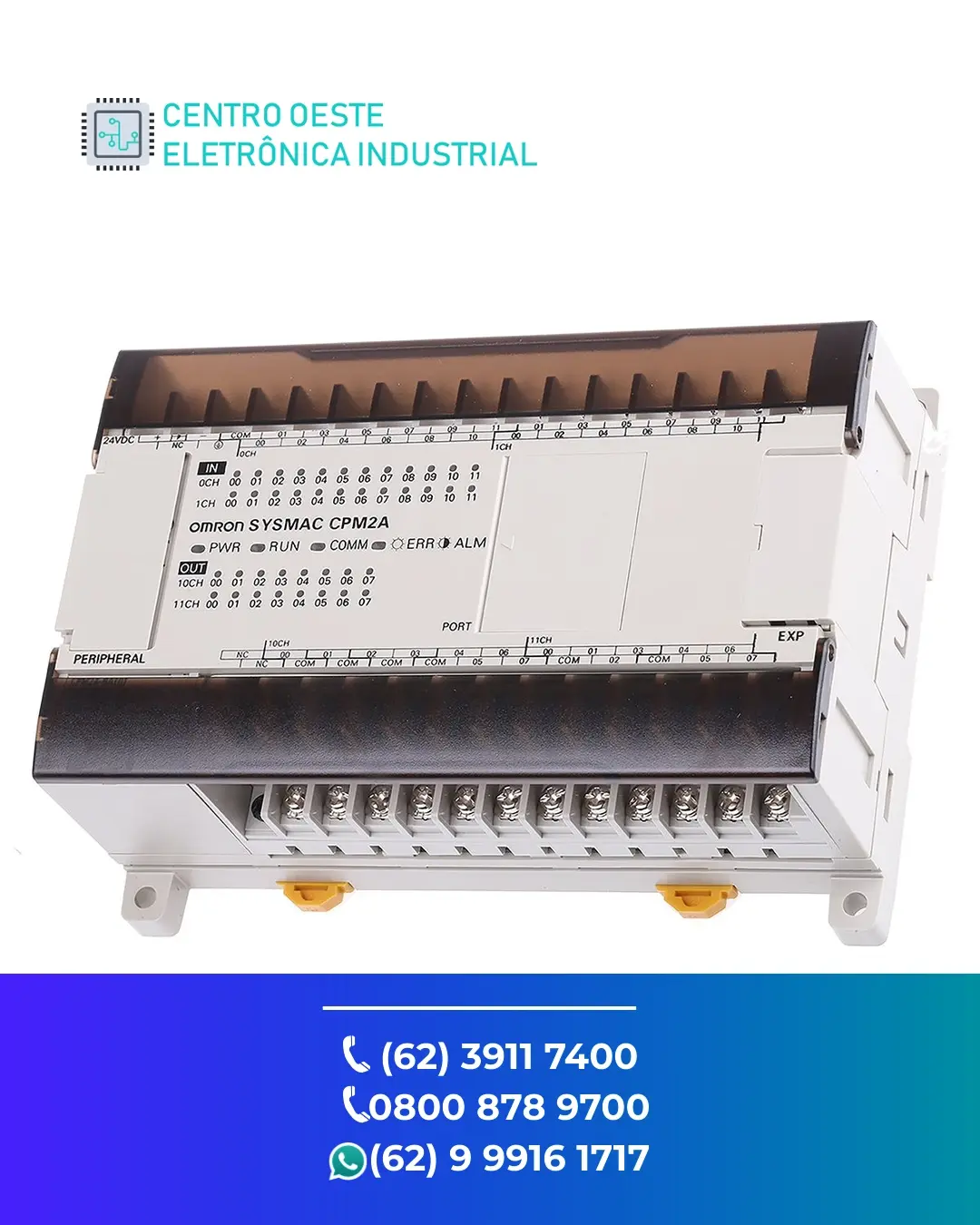 SUPORTE TÉCNICO PLC OMRON CPM2A GOIÁS
