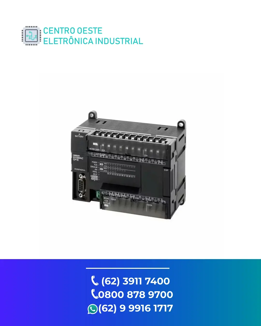 SUPORTE TÉCNICO PLC OMRON NJ301 GOIANIA