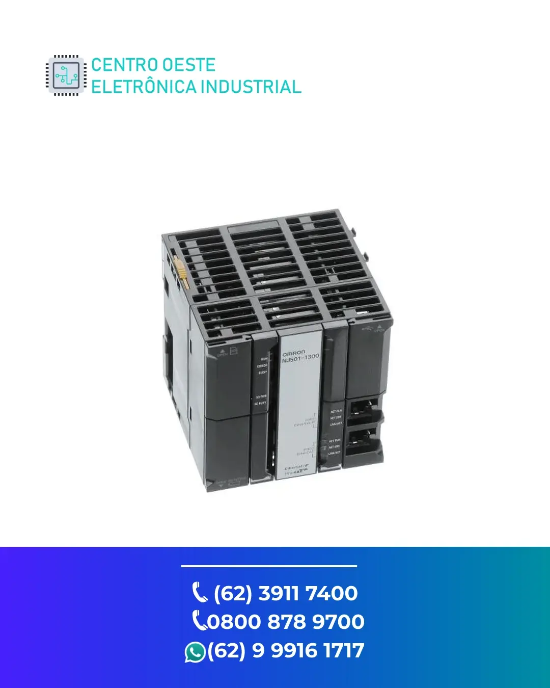 SUPORTE TÉCNICO PLC OMRON NJ501 BRASIL