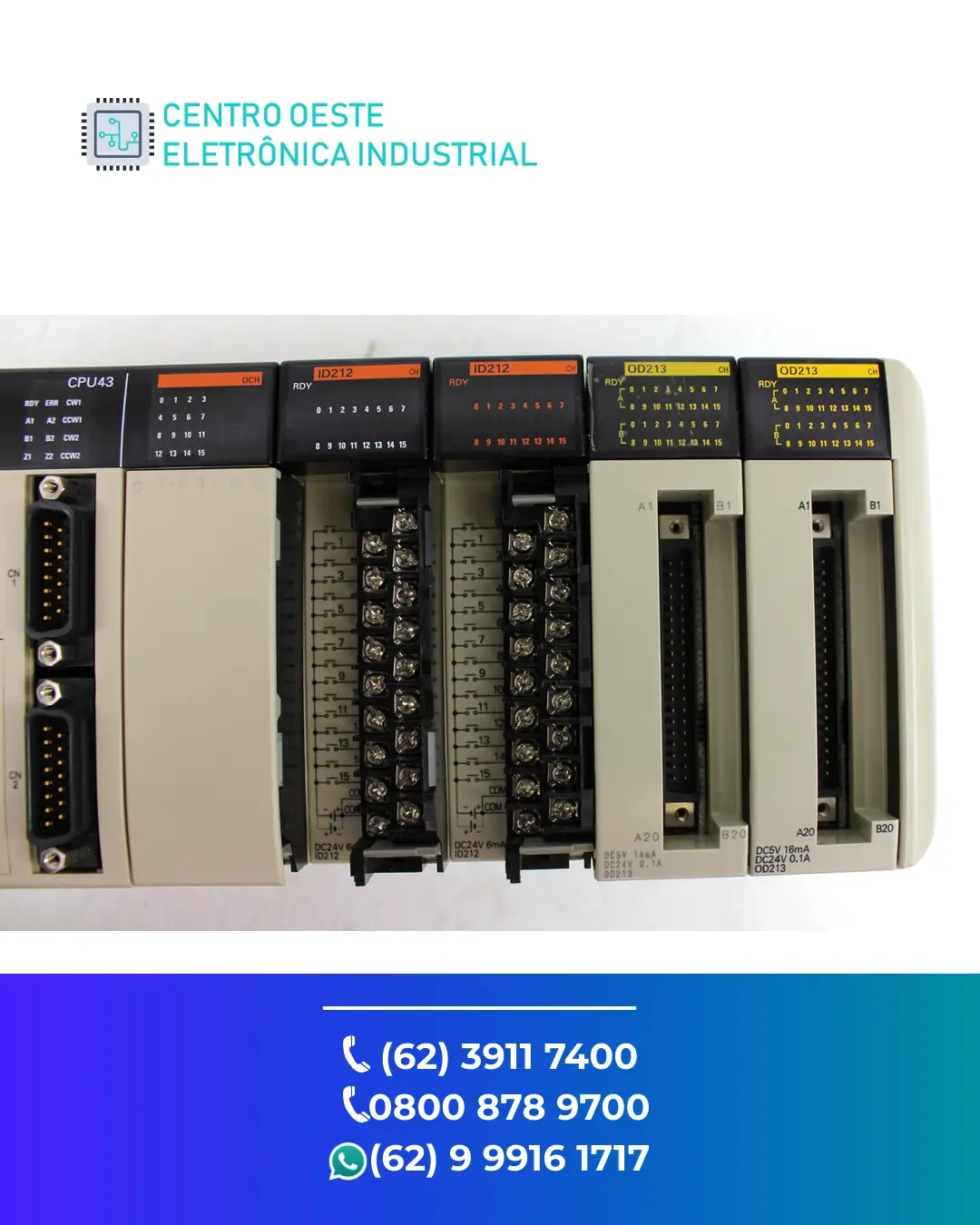 SUPORTE TÉCNICO PLC OMRON SYSMAC BRASIL