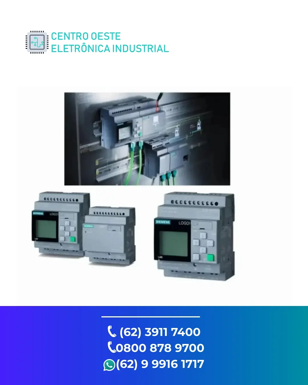 SUPORTE TÉCNICO PLC SIEMENS LOGO GOIANIA
