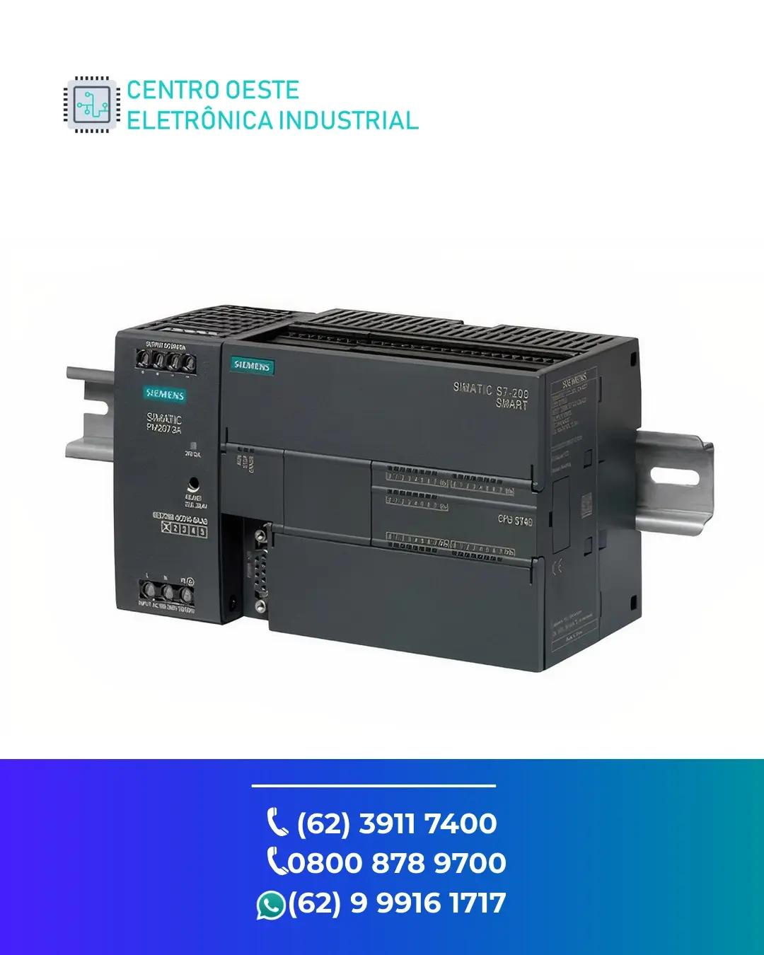 SUPORTE TÉCNICO PLC SIEMENS S7 200 GOIANIA