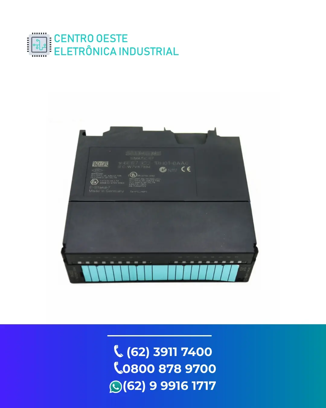 SUPORTE TÉCNICO PLC SIEMENS S7 300 GOIANIA