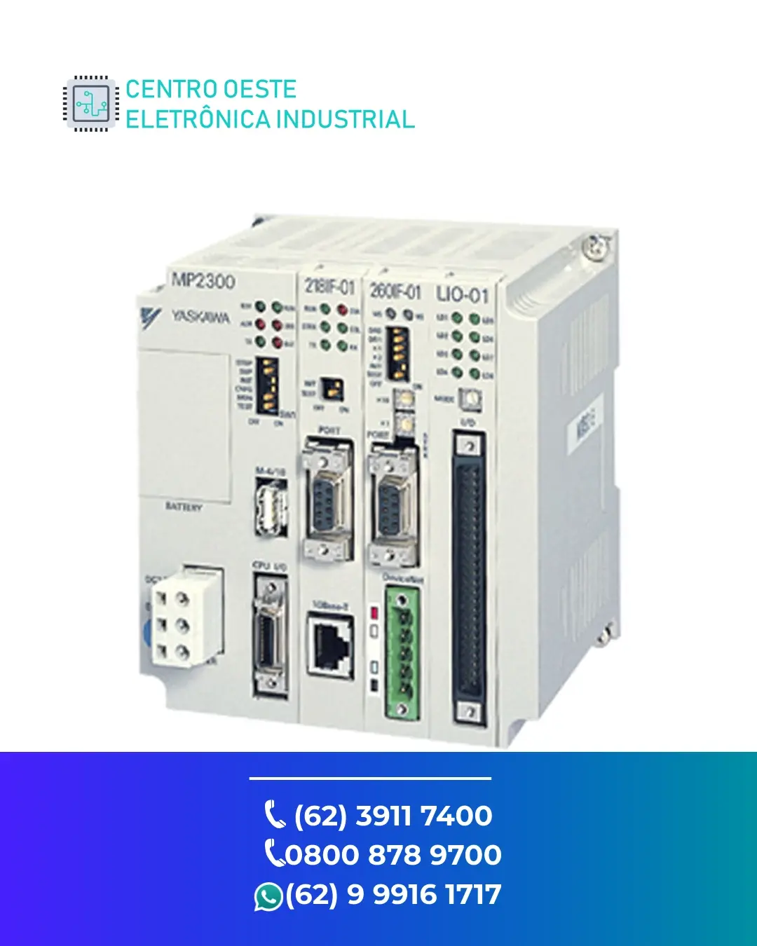 SUPORTE TÉCNICO PLC YASKAWA MP2300 GOIANIA